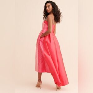 Anthropologie Hutch Strapless Hi-Low Dress/ size 2
